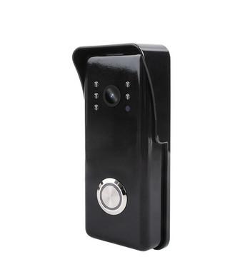 China TUYA Wired Video Door Phone Smart Wifi Wired Video Doorbell With Alexa Google à venda