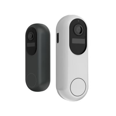 China 5G And 2.4G 1080P Smart Ring Tuya Wireless Door Camera Bell 8000ma Battery Wifi Video Wireless Doorbell With Camera for sale