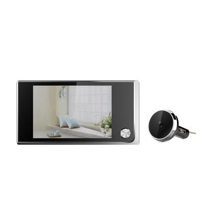 China FCC Approved 3.5 Inch Peephole Video Doorbell Viewer Camera 2.0MP for sale
