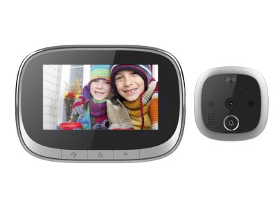 China Motion Detection Ring Doorview Cam Colour TFT Spyhole Doorbell for sale