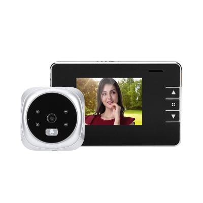 China Security Colour Door View Peep Hole Ring Camera 0.3MP For House for sale