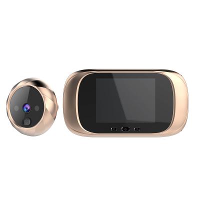 China PIR Night Vision Door Ring Camera Peephole With 2.8 Inch LCD TFT Monitor for sale