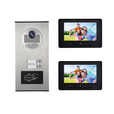 China 2 Way Apartment Video Doorbell Intercom System CCD Lens 800x480 Monitor for sale