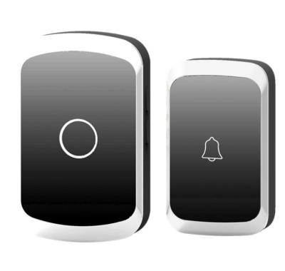 China Audio Only Doorbell Waterproof IP44 300m Range Wireless Door Chime for sale