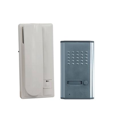 China 2 Wire Outdoor Audio Door Phone Intercom DC 12V EMC LVD Approved for sale