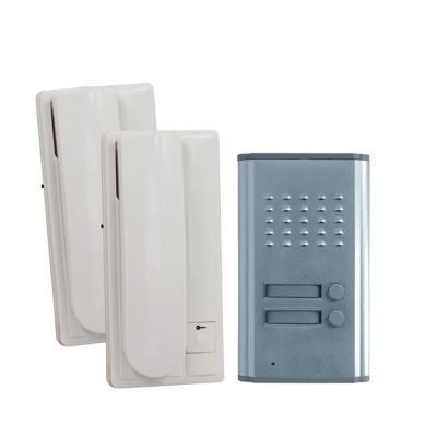 China 2 Wire Apartment OEM Audio Video Doorbell Metal Outdoor Panel for sale