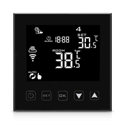 China ODM Wifi Electronic Room Thermostats Room Underfloor Heating ROHS Approved for sale