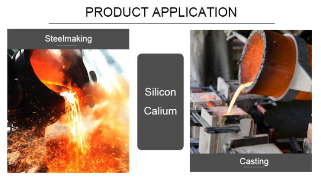The Best Quality Metal Silicon Calcium Lump Sica Supplier