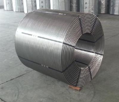 Chine Additif de fabrication de l'acier à base de fil en alliage de silicium et de calcium à vendre