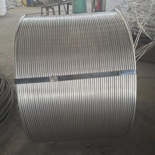 Quality Steelmaking Ferro Calcium Cored Wire Silver Gray 13mm CaSi Wire for sale