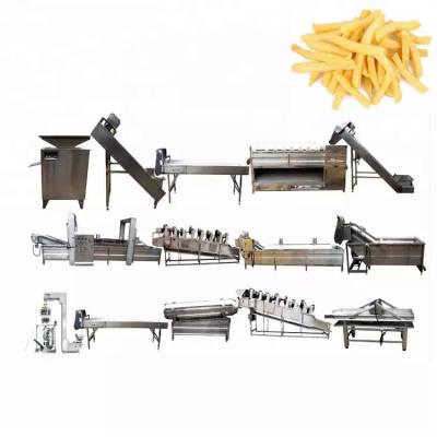 China Máquina de fazer chips de batata frita totalmente automática 200-250kg/h Máquina de lanche em pellets à venda