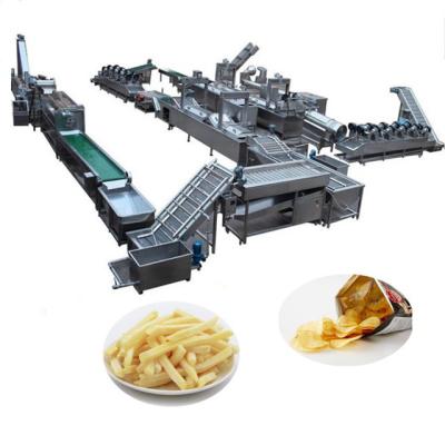 China 45KW French Potato Chips Making Machine For Snack Food Factory for sale