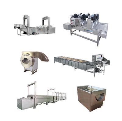 China 15KW Automatic French Fries Production Line For Food Shop for sale