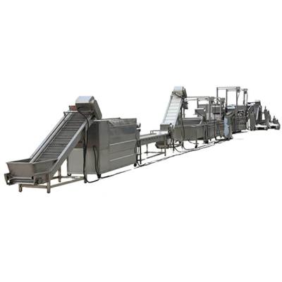 China Industrial Small Scale Frozen French Fries Production Line Automatic High Productivity for sale