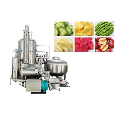 China Customized Vacuum Frying Machine Crisps Low Temperature Vacuum Fryer Machine for sale