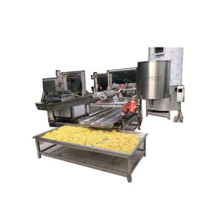 China Electronic French Fries Manufacturing Machine Food Industry Potato Chips Deep Fryer Machine for sale