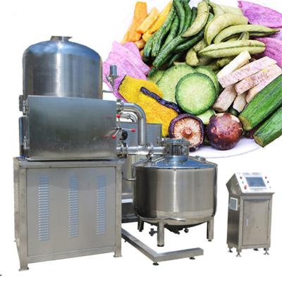 China Commercial Vacuum Frying Machine  Banana Chips French Fries Continuous Vacuum Fryer for sale
