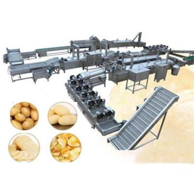 China Patatas fritas industriales que hacen el acero inoxidable automático de la categoría alimenticia 304 de la máquina en venta