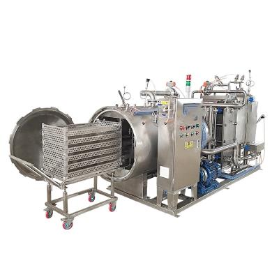 China 2022 Hot Sale Water Bathing Type Autoclave Food Drinks Pharmaceutical Sterilizer Canned Tuna Customized Sterilization Pot for sale