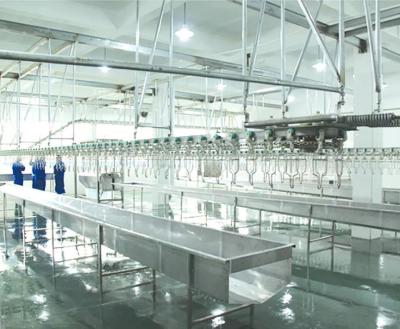 China 7.5KW Poultry Slaughtering Line Automatic HJ-TSSB 2480*1340*1480mm for sale