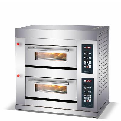 China 450*66*168 Cm Industrial Gas Oven 380V Gas Bakery Ovens High Productivity for sale