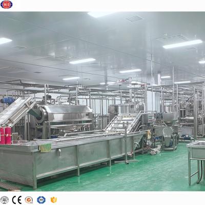 China Planta de processamento de suco de manga sem sementes 2.000 kg automática 75kw à venda
