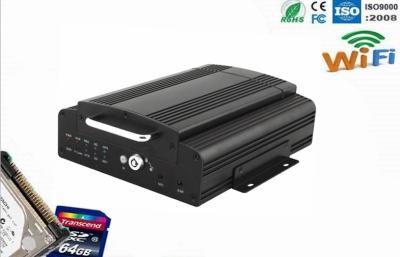 China Almacenamiento de tarjeta vivo del SD del disco duro del coche DVR de la opinión 3G de ROHS 4CH WIFI GPS en venta