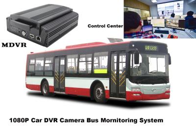 China 8Ch Hard Disk Mobile 1080P Car DVR , Linux Camera Recording System for sale