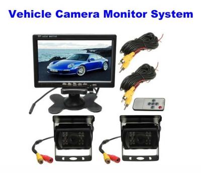 China 2.0 Megapixel Car Reversing Camera / Night Vision Reverse Camera With Monitor System for sale
