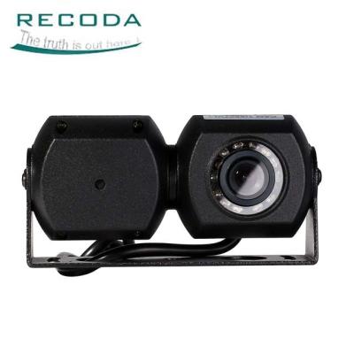 China Waterproof Car Reversing Camera Night Vision Dual Lens Cube 2.0 Megapixel 12V DC for sale