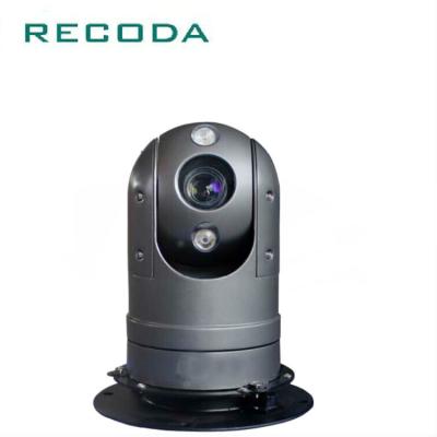 China Dome Auto Motion Tracking PTZ Camera 360 Degree IP67 Night Vision For Police Vehicle for sale