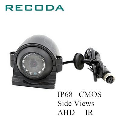 China IP68 Waterproof Police Car Cameras CMOS Side Views AHD 1.0/1.3/2.0MP 10 Infrared LEDS for sale