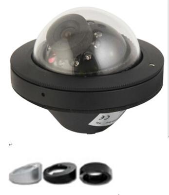 China Weatherproof 600TVL police car cameras , vehicle dome camera in SONY CCD for sale