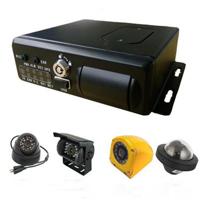 China Realtime Monitoring GPS G-sensor school bus vehicle Security Camera System mobile DVR 4Ch 3G for sale