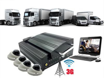 China 3G WIFI 4Ch GPS HDD MDVR Vehicle Security Camera System bus / truck for sale