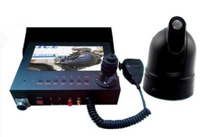 China All In One  Police Car Vehicle Security Camera System Mobile DVR With Monitor Control Keyboard for sale