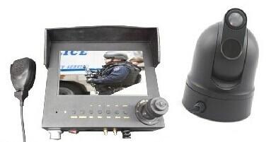 China Police Car Security Camera System With Monitor Control Keyboard Support 3G GPS WIF for sale