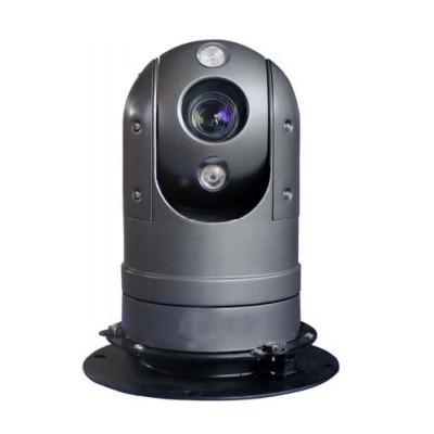China Auto flip 360 degree rotating PTZ police car cameras , night vision car camera for sale