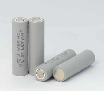 Chine 18650 cellule cylindrique de batterie au lithium de 3.6v 2200mah pour le tricycle électrique à vendre