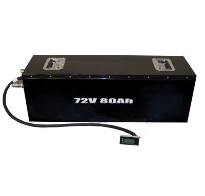 China Lithium OEM 72V 80AH lifepo4 battery for electric bike Glof Cart for sale
