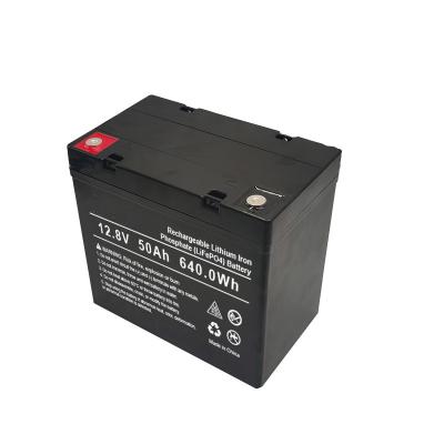 China IP65 12v 50ah Lithium Ion Battery Pack RV Lifepo4 Deep Cycle Battery for sale