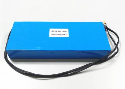 China 2500 Times 25.6V 24V 60ah Lithium Battery No Memory Effect for sale
