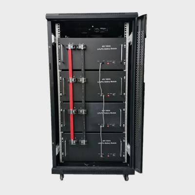 China 40Kwh lithium battery storage cabinet 48V 200Ah Lifepo4 Battery for sale