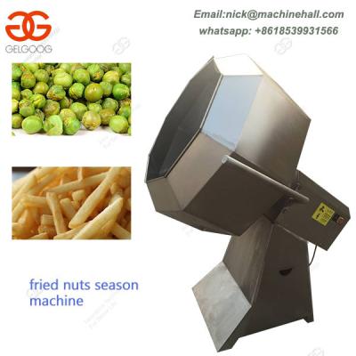 China Automatic Stainless Steel Snack Seasoning Machine|Fried Potato Chips Seasoning Machine|CE Certificate Mixing Machine for sale