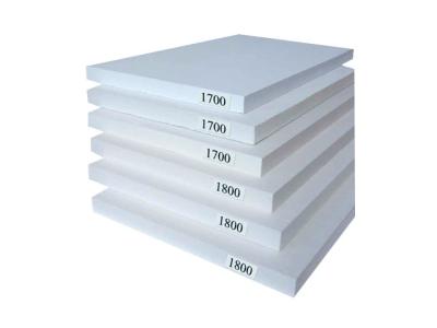 China High Density Ceramic Fiber Board , Furnace Chamber Ceramic Fiber Insulation Board for sale