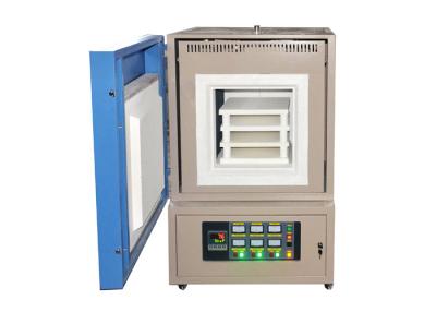 China Programmable Electric Muffle Furnace , 1400 ℃ Industrial Chamber Furnace for sale