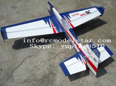 China Modelo profissional 3100 g do insecto de Hobbier do avião do gás RC de Extra330sc 20cc à venda