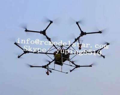 China Jogos do modelo do plano do Uav do fazendeiro do piloto automático de GPS, helicóptero do quadrilátero do Uav de Agric de 18 linhas centrais à venda