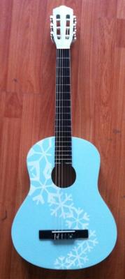 Chine Décalque guitare en bois de jouet de bouleau classique d'enfant de 36 pouces pour l'école apprenant AG36 à vendre