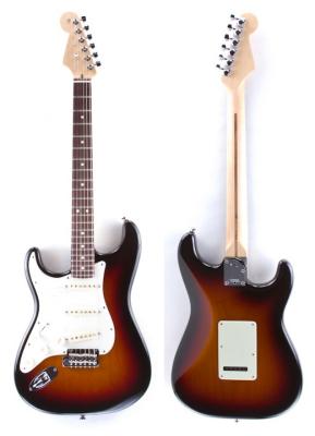 Китай Гитара AG39-ST2 левого типа Stratocaster обвайзера руки 39inch Solidwood электрическая продается